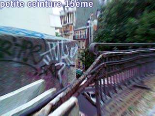 La petite ceinture dans le 15me